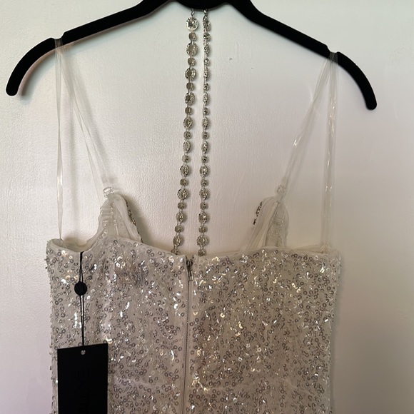Sequin, Beaded and Rhinestones Dress - Picture 9 of 14
